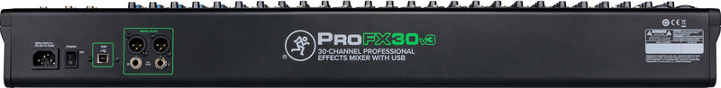 Mackie PROFX30V3 Mélangeur d'effets professionnel 30 canaux 4 bus avec USB