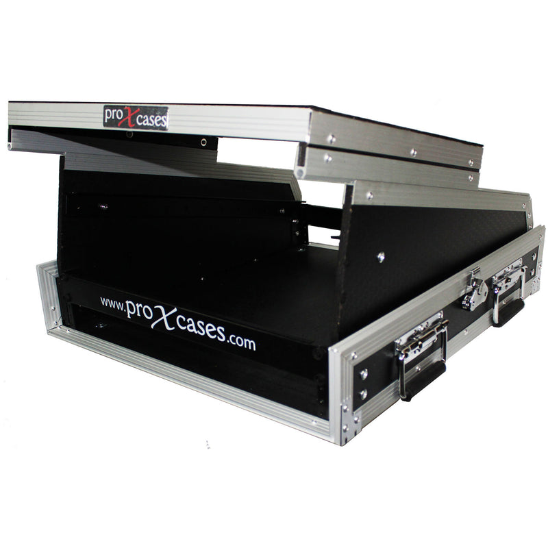 Prox t-2MRSS13ult DJ combo coque de vol avec plate-forme d'ordinateur portable