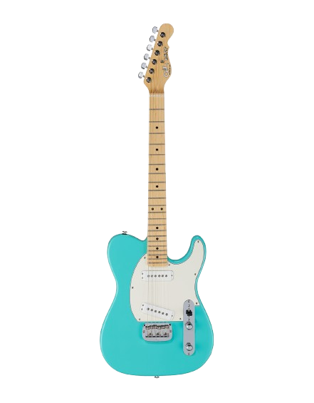 G&L FDASP-TRQ-MP Fullerton Deluxe ASAT Special Electric Guitar (Turquoise)