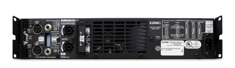 Q-SYS DCA2422 2 Channel Power Amplifier - 425W