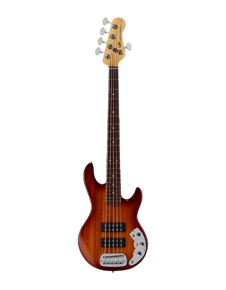 G&L S750-L25-OST-CR CLF Research L2500 750 Series 5 String Electric Bass Guitar (Old School Tobacco)