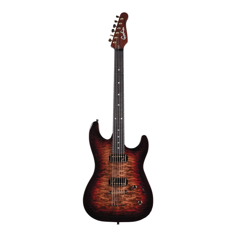 Godin Guitars ARTISAN ST-II Electric Guitar (Whiskey Burst)