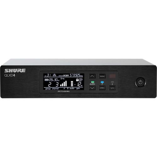 Shure QLXD124/85 Digital Wireless Combo Microphone System (G50: 470 to 534 MHz)