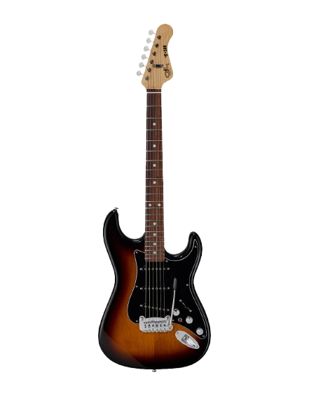 G&L S500-CLF-TSB-RW CLF Research S500 Electric Guitar (Tobacco Sunburst)
