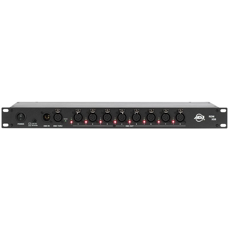 American DJ RDM-XS8 8 Way DMX and RDM Data Splitter