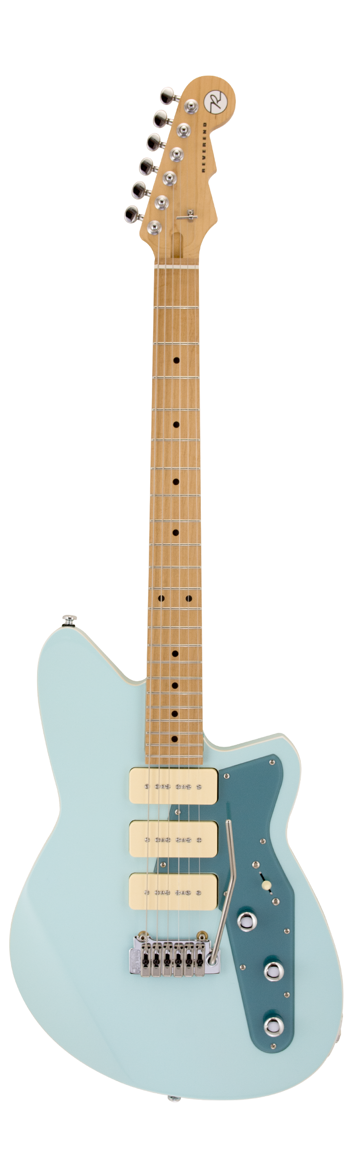Guitare électrique Reverend JETSTREAM 390 (bleu chronique)
