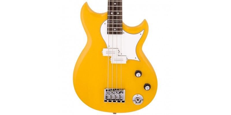 Reverend WATTPLOWER Electric Bass Guitar (Satin Yellow)