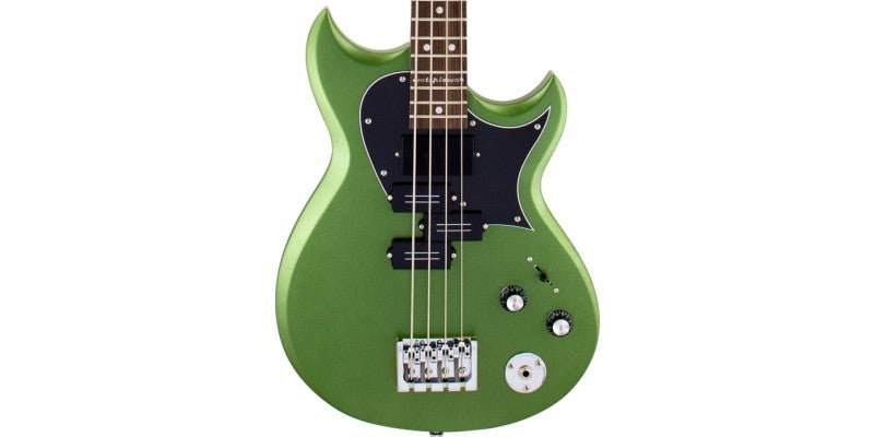 Reverend WATTPLOWER 2 Electric Bass Guitar (Satin Emerald Green)