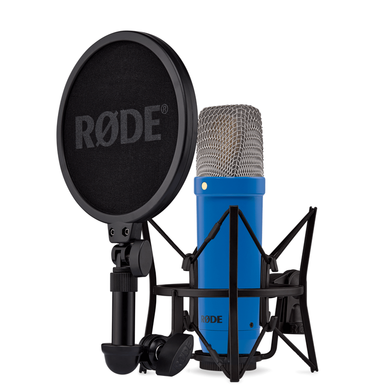 Rode NT1 SIGNATURE Large-Diaphragm Condenser Microphone (Cobalt)