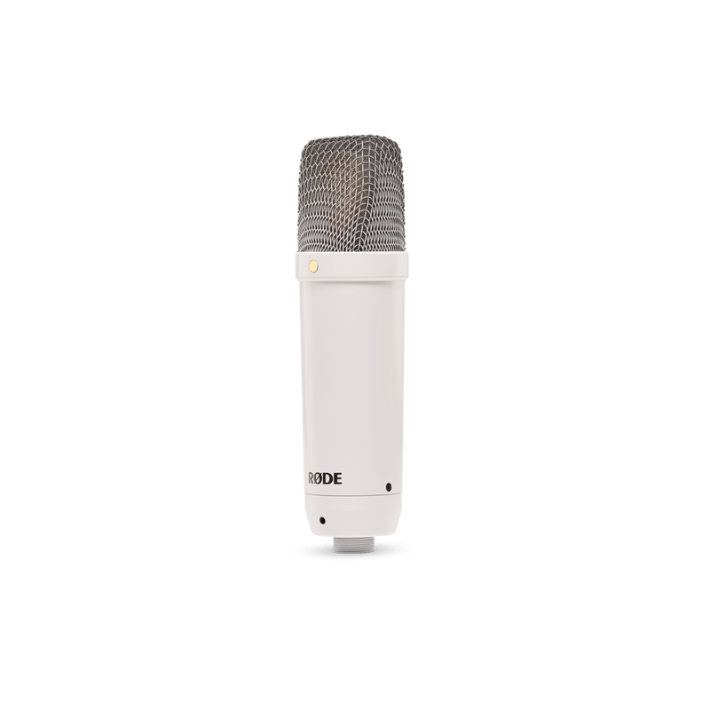 Microphone du condenseur à grand diaphragme de signature NT1 (blanc) (blanc)