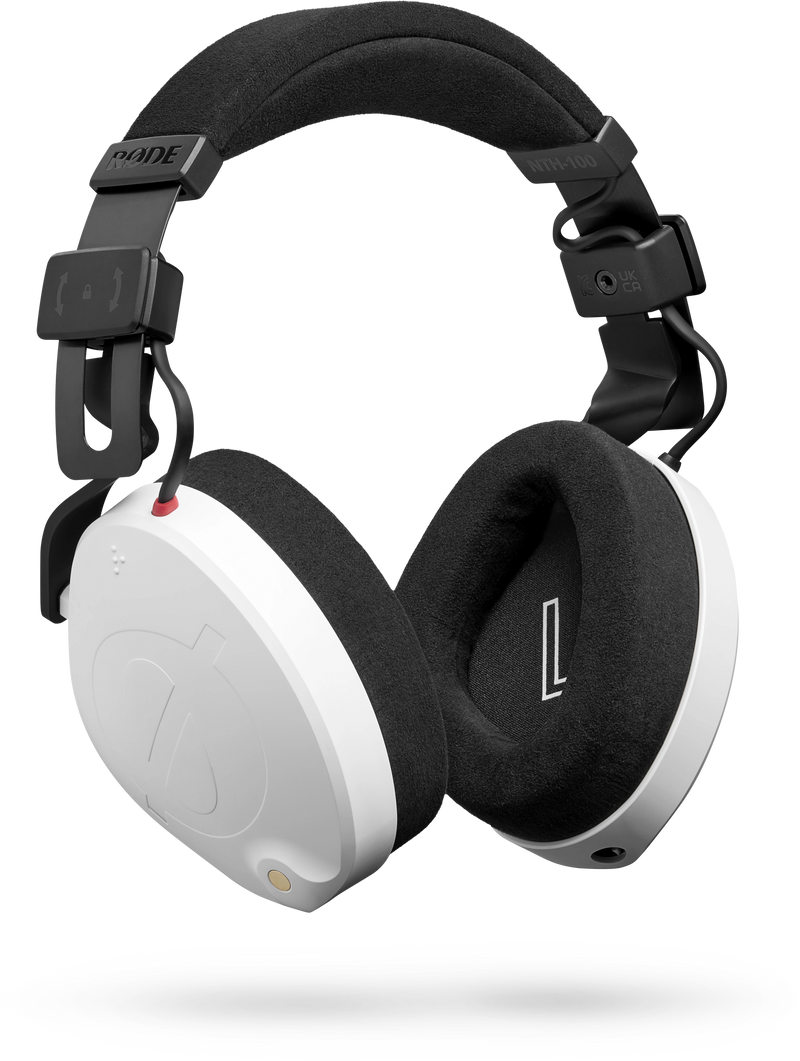 Rode NTH-100 Professional Over-Ear Headphones (White)