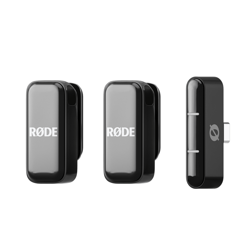 Rode WIRELESS MICRO Ultra-Compact Wireless Microphone USB-C (Black)