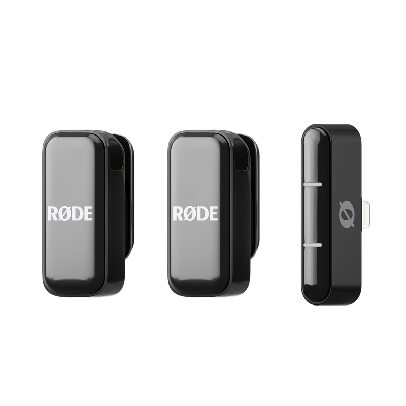 Rode WIRELESS MICRO Ultra-Compact Lightning Wireless Microphone (Black)