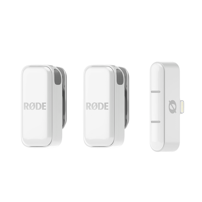 Rode WIRELESS MICRO Ultra-Compact Wireless Microphone USB-C (White)