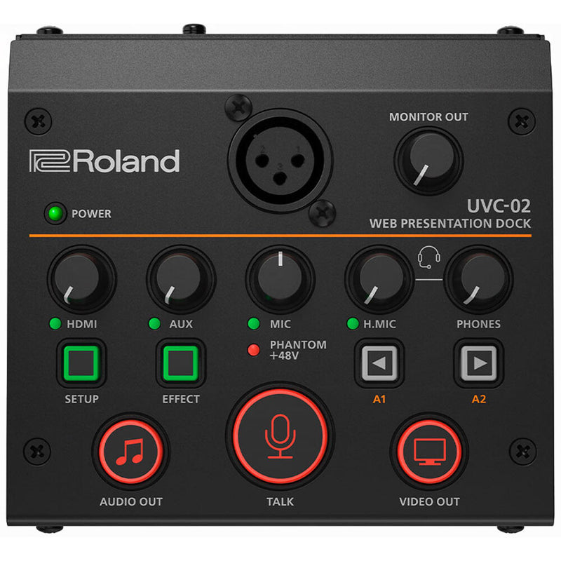 Roland UVC-02KIT Web Presentation Dock With Gooseneck Microphone Kit