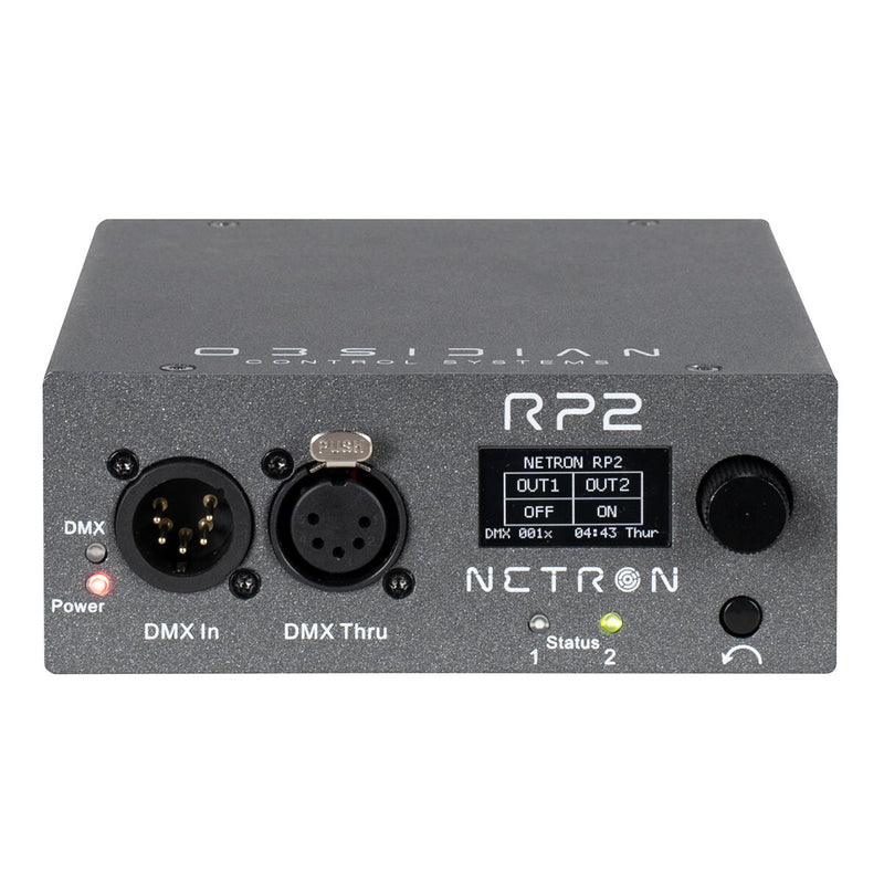 Obsidian NRP201 2-Way DMX Power Relay