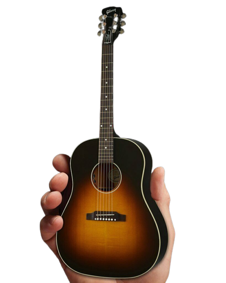 Axe Heaven GG-632 Slash Gibson J-45 Acoustic 1:4 Scale Mini Guitar Model (November Burst)