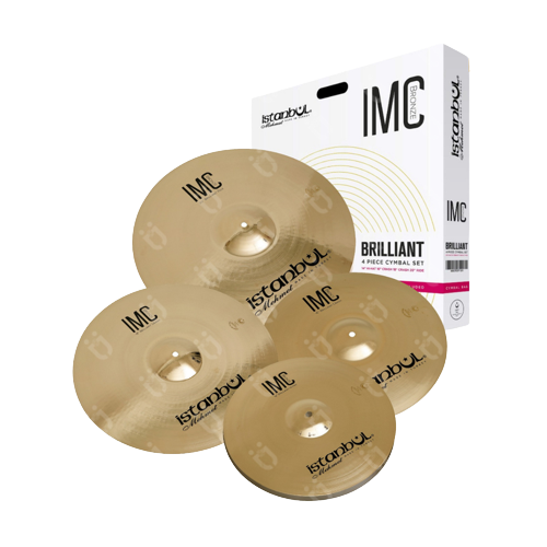 Istanbul IMC-B4 IMC Brilliant 4-Cymbal Set w/Bag
