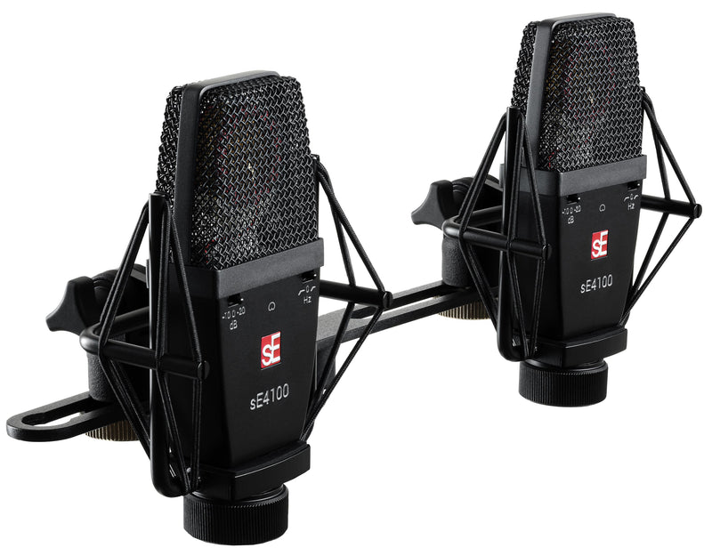 SE Electronics SE4100P Large Diaphragm Condenser Microphone (Pair)