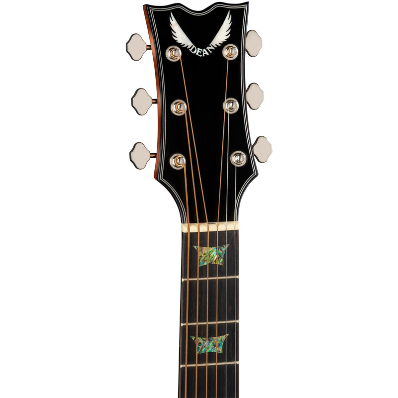 Dean Guitars SA ELITE E PARLOR St Augustine Elite Parlor Acoustic/Electric Guitar (Satin Natural)