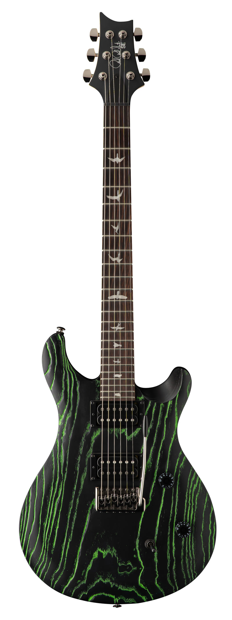 PRS SE SWAP ASH CE 24 Guitare électrique sablée édition limitée (vert sablé)