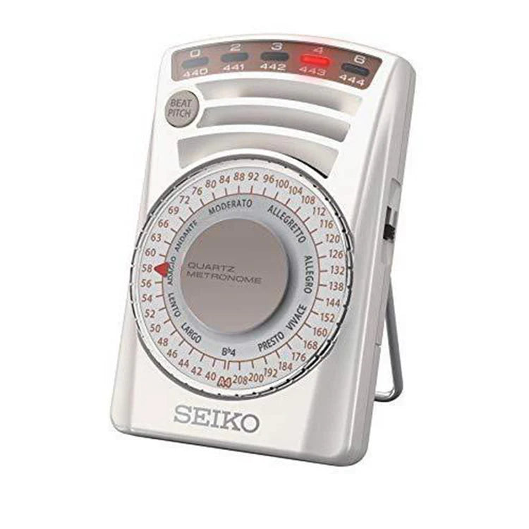 Seiko SQ60W Quartz Digital Metronome (White)