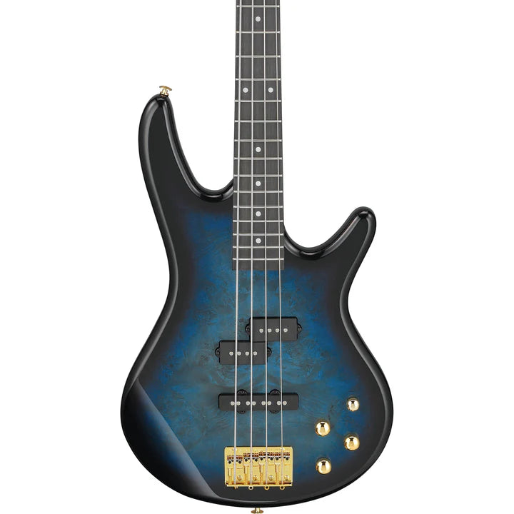 Ibanez GSR200PCTMU Electric Bass Guitar (Transparent Marine Burst)