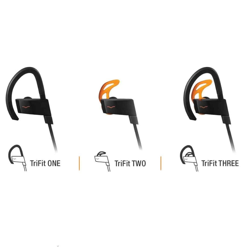 V-Moda VLCT-BLACK BassFit Wireless in-Ear Sport Headphones (Black)
