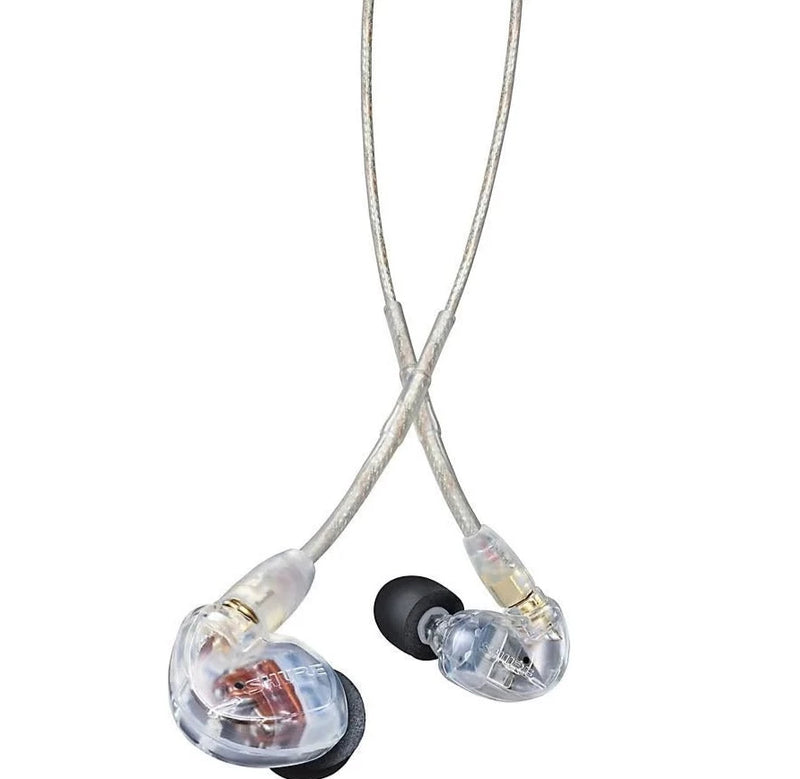 Shure SE535-CL Sound Isolating In-Ear Stereo Headphones Clear