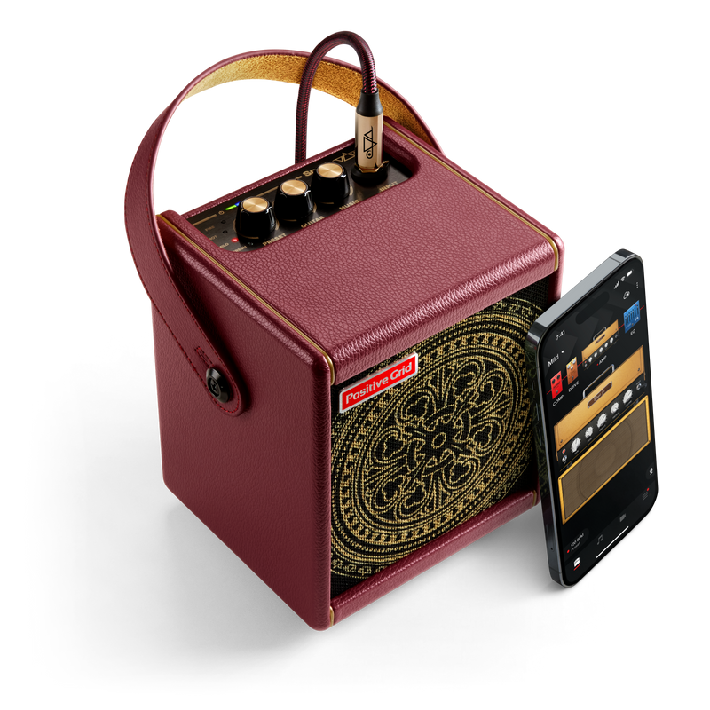 Positive Grid SPARK MINI VAI Special Edition 10-Watt Portable Smart Guitar Amp & Compact Cable