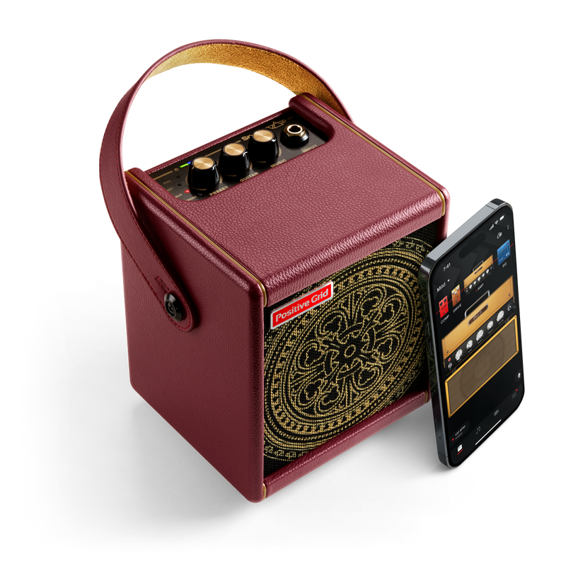 Positive Grid SPARK MINI VAI Special Edition 10-Watt Portable Smart Guitar Amp & Compact Cable