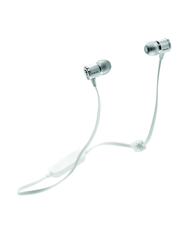 Écouteurs intra-auriculaires sans fil Focal Spark Argent - Disque