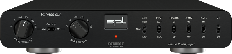 SPL PHONOS DUO RIAA Phono Preamplifier (Black)