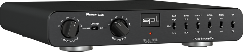 SPL PHONOS DUO RIAA Phono Preamplifier (Black)