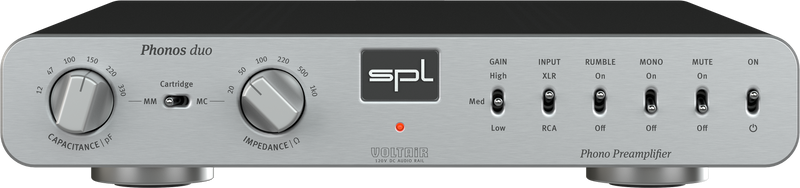 SPL PHONOS DUO RIAA Phono Preamplifier (Silver)
