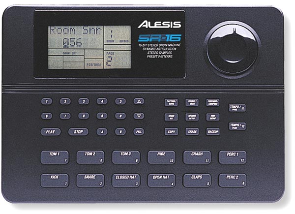 Alesis SR16 24-bit Stereo Drum Machine