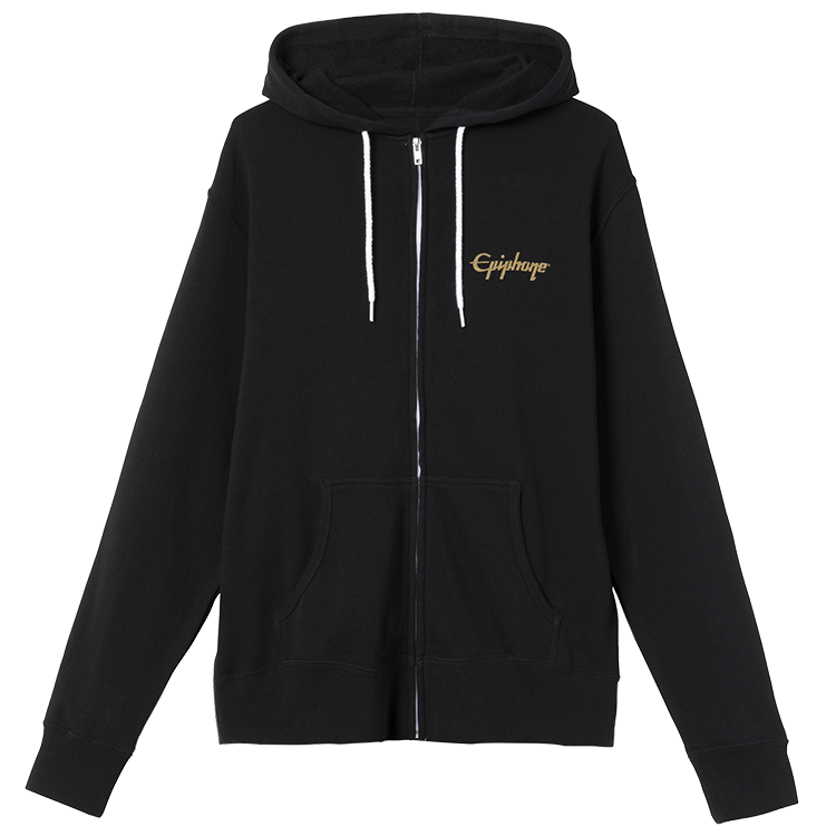 Sweat à capuche Epiphone ETS-HDFZM Fullzip - Moyen (Noir)