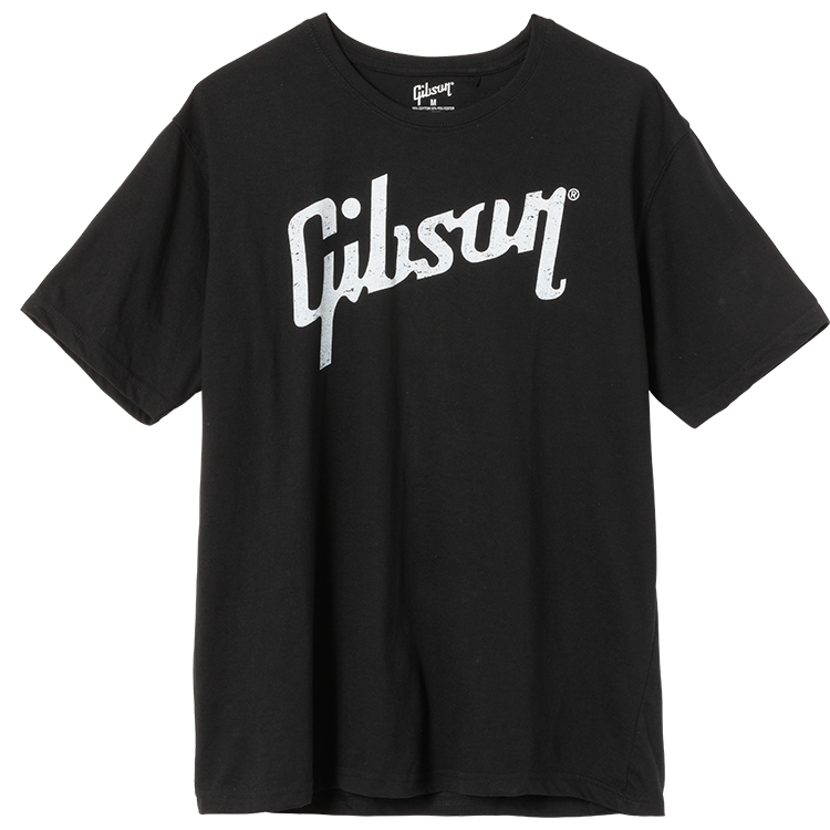 Gibson GTS-BLKL Logo Shirt - Large