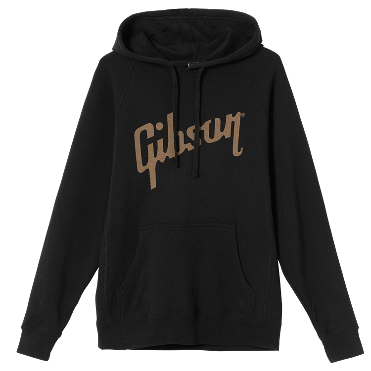 Gibson GTS-HDPOLGL Logo Sweat à capuche (Noir) - Grand