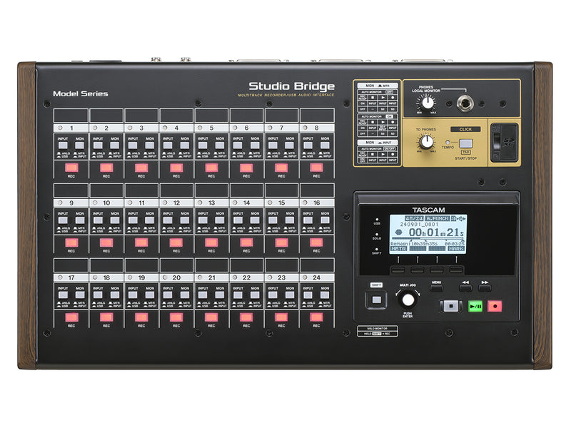 Tascam STUDIO-BRIDGE 24-Track Analog Multitrack Recorder and USB Audio Interface