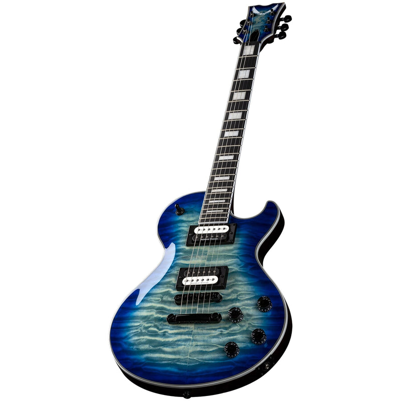 Dean TB SEL QM OSB Thoroughbred Select Quilt Top OSB Electric Guitar (Ocean Burst)