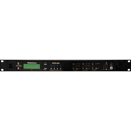 RTS BTR-800 2-Channel UHF Synthesized Wireless Intercom Base Station w/A4F Headset Jack (A3)