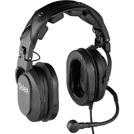 RTS HR-2 Dual Sided Headset w/Boom Mic