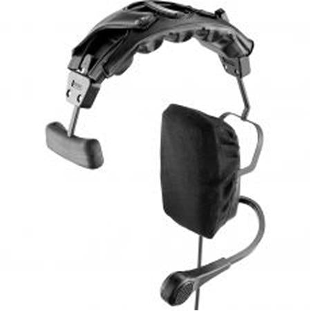 RTS PH-1PT Medium-Weight Single-Muff Communications Headset w/Noise-Canceling Dynamic Boom Microphone