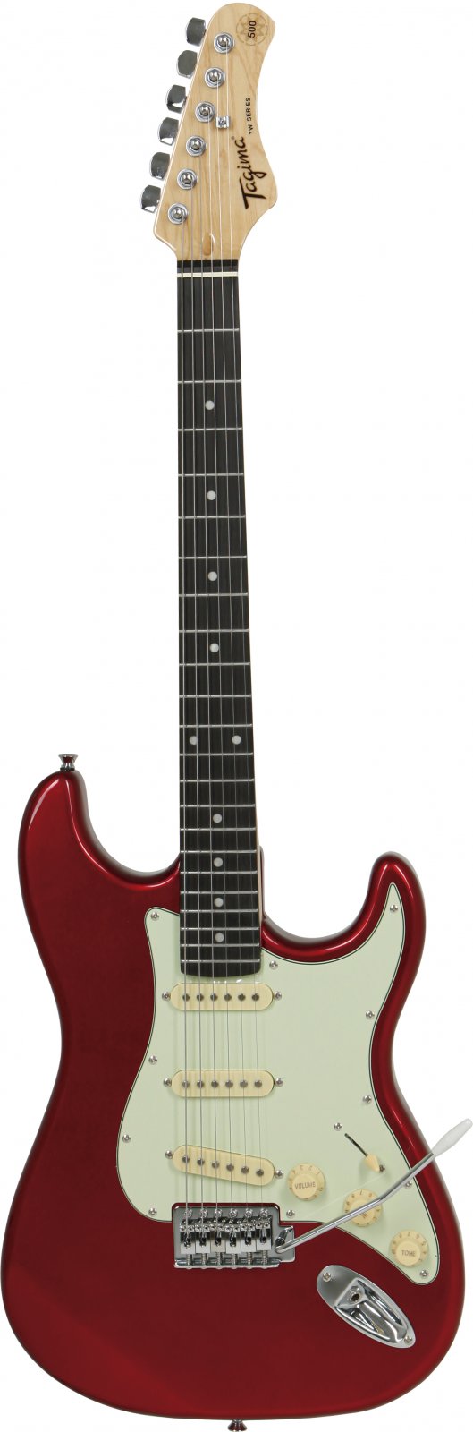 Guitare électrique Tagima TG 500-CA-DF/MG (Candy Apple)