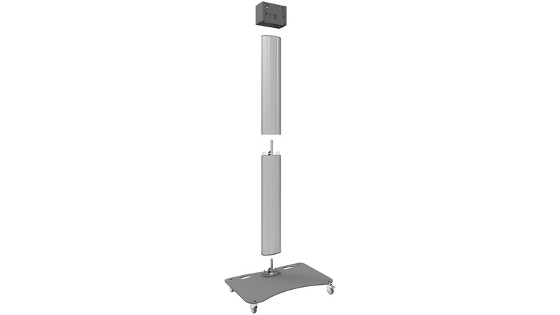 Theatrixx 062.1500 Fully Divisible Trolley For Flat Panels (On Wheels) up to 65in or max 60kg