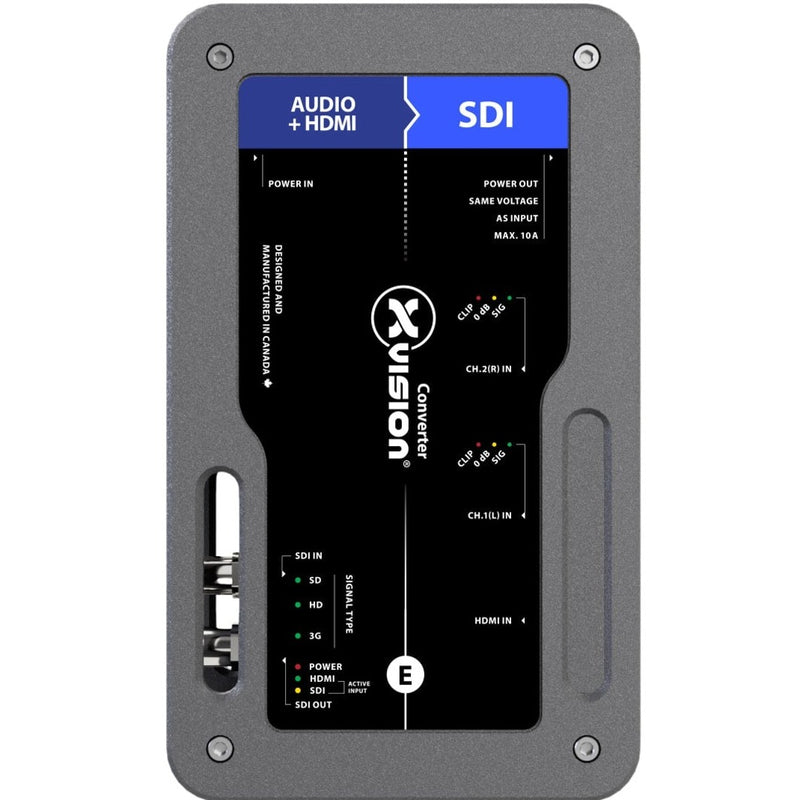 Theatrixx XVVAUDIO2SDI Embedder audio - HDMI1.2/3G-SDI + Audio vers 3G-SDI - PWCA In/Edison Thru