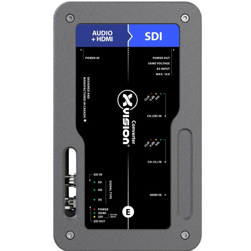 xVision XVVAUDIO2SDIT1 Audio Embedder - HDMI1.2/3G-SDI + Audio to 3G-SDI - PT1 In/Thru