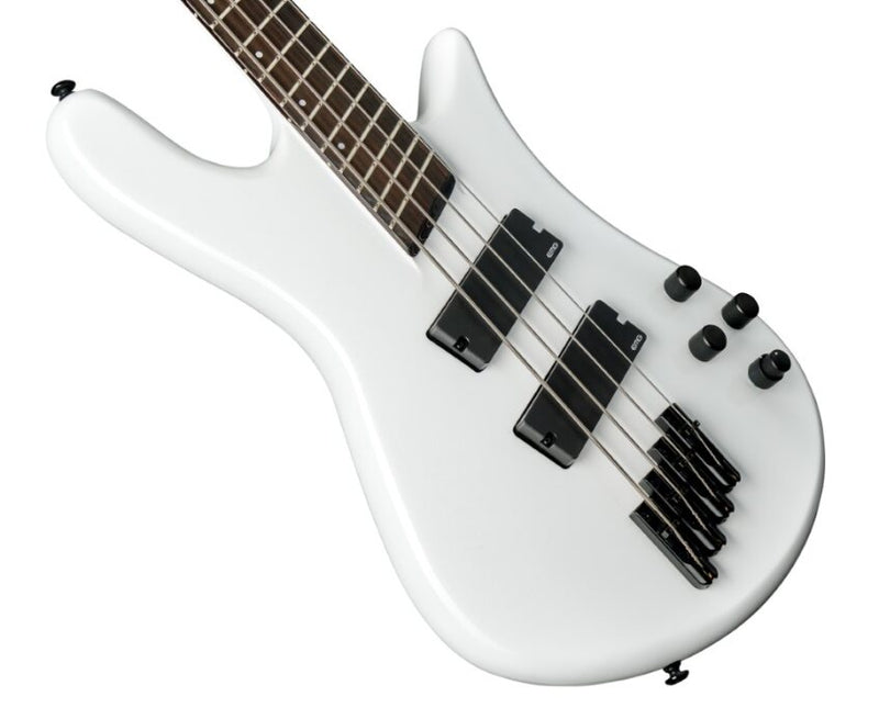 Spector NSDM4WH NS Dimension 4-String Electric Bass Guitar (White Gloss)