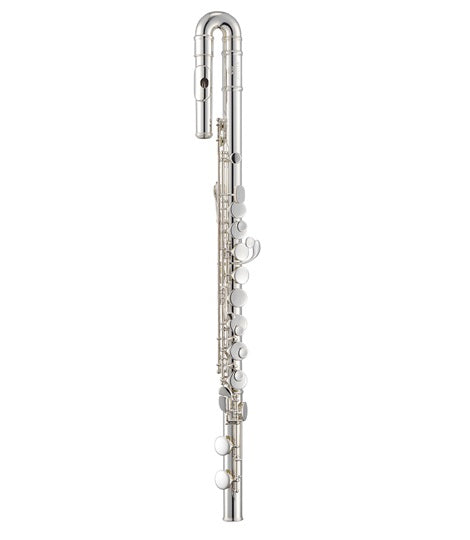 Jupiter JAF1000X Intermediate Alto Flute with Offset G Key System, Curved and Straight Headjoints